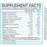 "Amplicell eye vitamins made in USA – non-GMO and GMP certified formula"